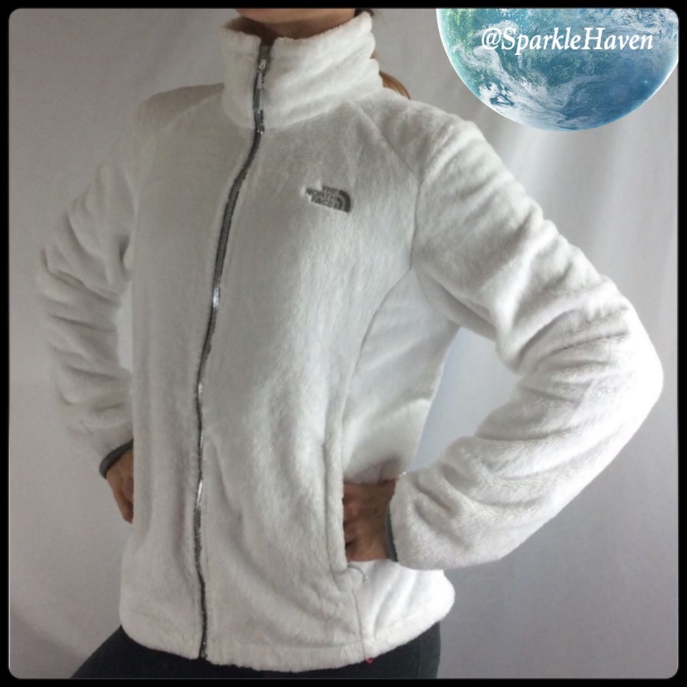 🆕 North Face Grey Osito Jacket Sz XXL